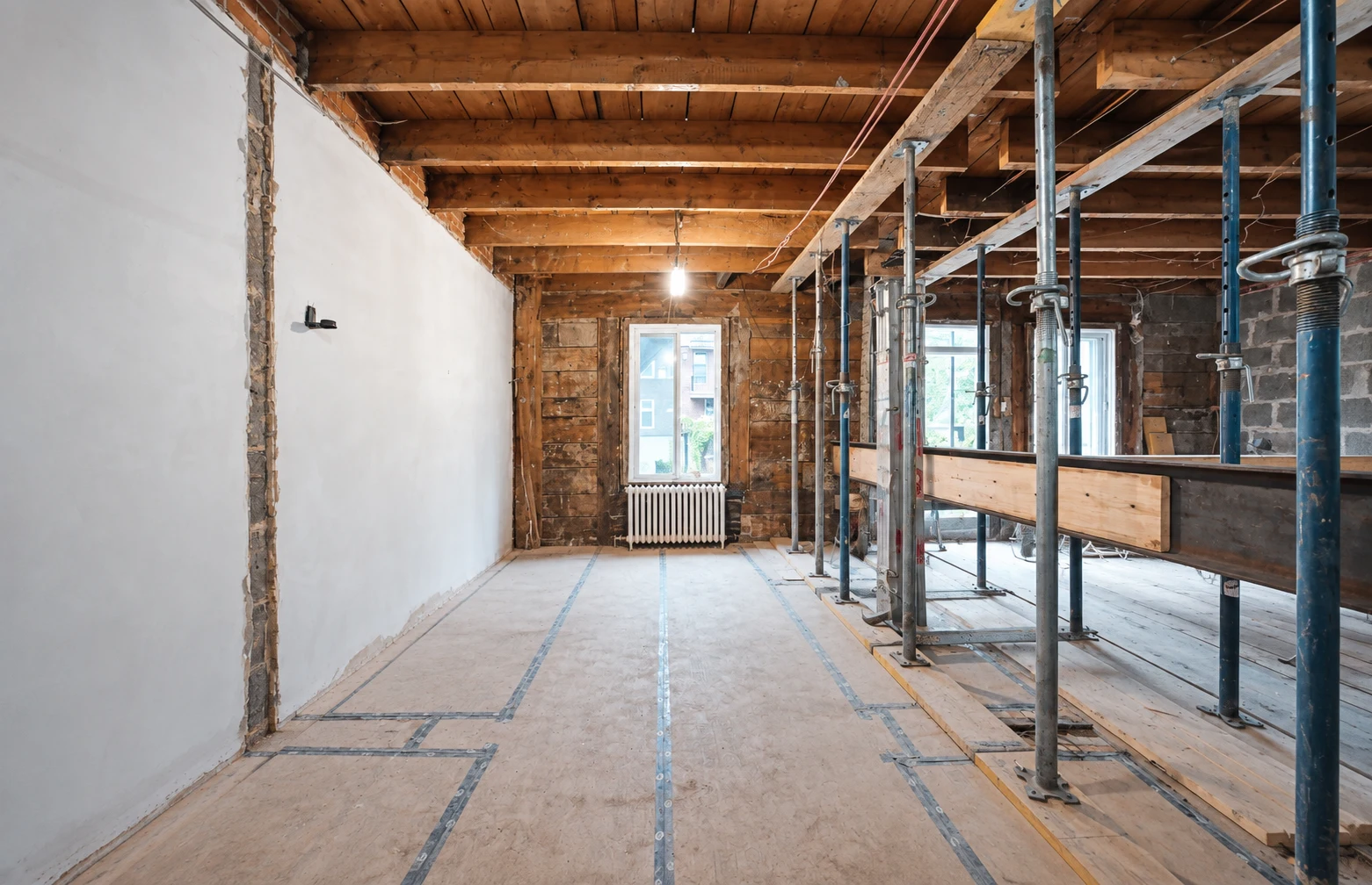 Avant la transformation du projet